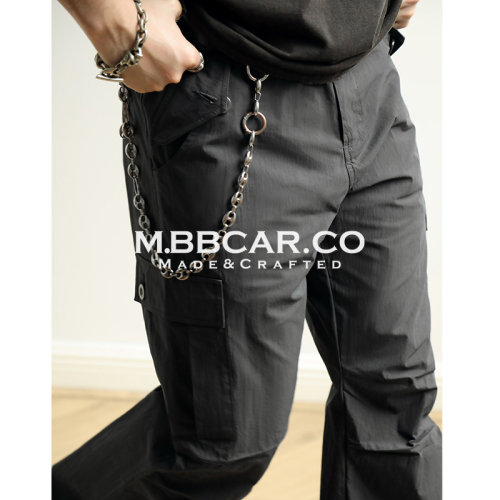MBBCAR窄幅轻薄美式复古户外登山军事褶皱M65三色伞兵工装裤