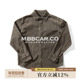 三色通勤简约套色重磅衬衫 MBBCAR窄幅 灯芯绒系列11W300G基础款