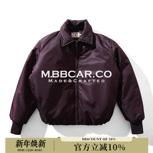 MBBCAR窄幅 Urban城市系列勤量化尼龙面包剪裁Bomber飞行员短夹克
