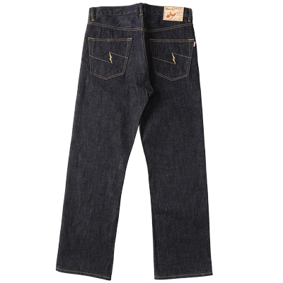 MBBCAR窄幅赤耳官脱养牛牛仔裤