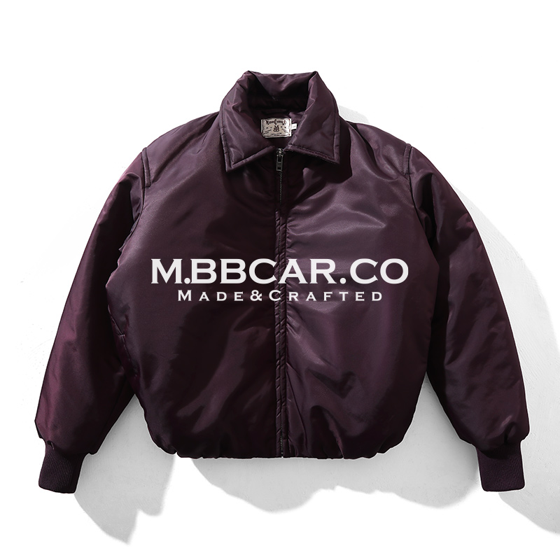 MBBCAR窄幅 Urban城市系列勤量化尼龙面包剪裁Bomber飞行员短夹克