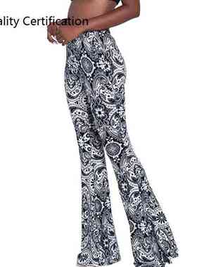 Women's wide leg trousers flared pants