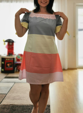 Fashion Sexy Ladies Print Dress  时尚修身性感女装印花连衣裙