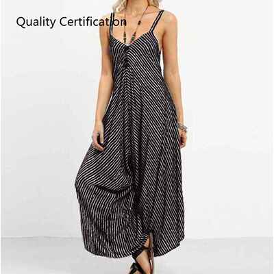 trappy V Neck Bandage Loose Playsuit Party Clubwear Jumpsuit