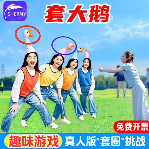 趣味套大鹅小游戏道具