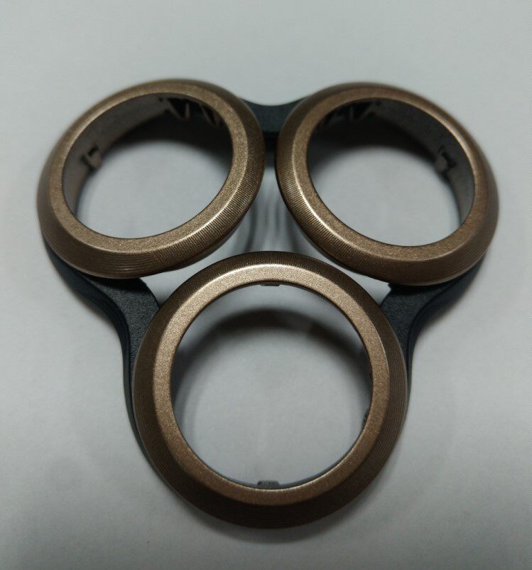 适用于正品飞利浦剃须刀S8860 S8870 S8880 卡门刀框 配件 金色