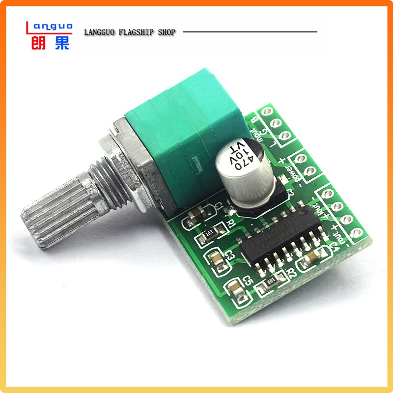 PAM8403迷你5V数字小功放板模块可USB供电音箱音响电路板功放主板