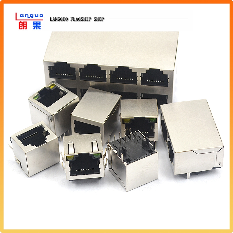 RJ45网络插座网线网口接口连接器