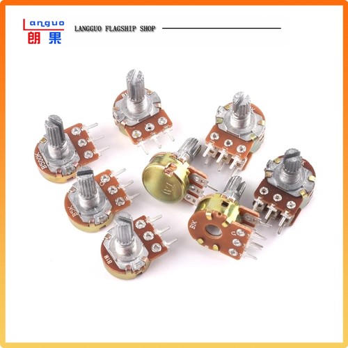 WH148单联双联短柄长柄电位器