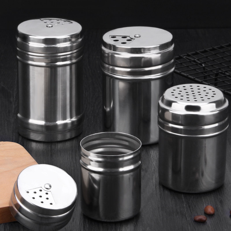 不锈钢调味罐烧烤调料瓶玻璃瓶家用佐料瓶洒盐罐胡椒辣椒芝麻粉瓶在类目 厨房/烹饪用具, 厨用小工具/厨房储物, 储物瓶罐/厨房储物器皿, 调味瓶罐中 - 来自Buy2taobao.com提供专业的淘宝代购服务