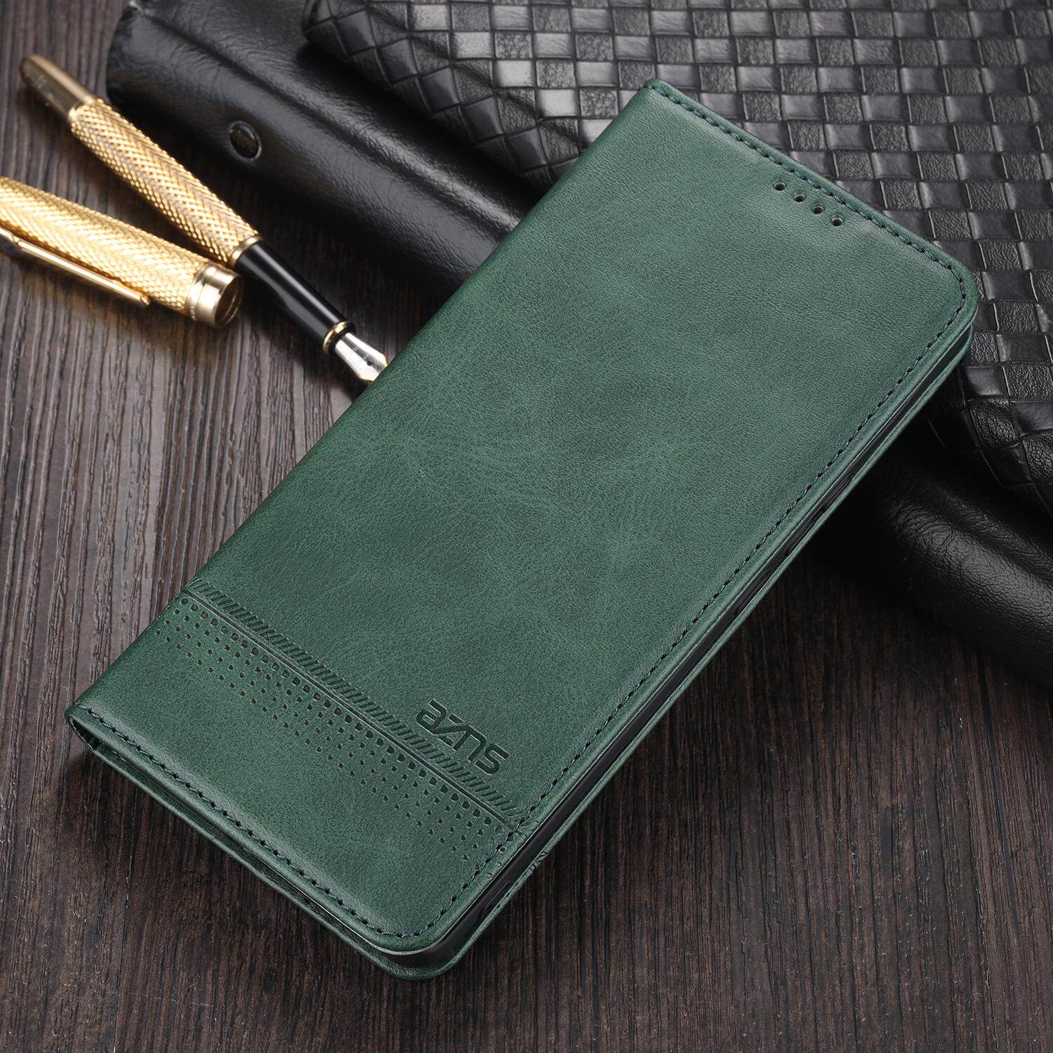 适用华为yok一an10手机壳yokan10荣耀v40 5g高档皮套yok-an10侧翻盖ⅴ