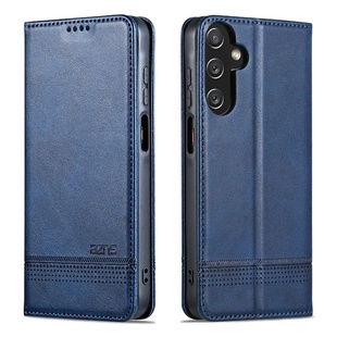 a05s高档商务卡包外壳钱包款 A057F磁吸皮套A057F左右侧翻盖全包防摔软皮夹Galaxy 男 适用三星A05S手机壳