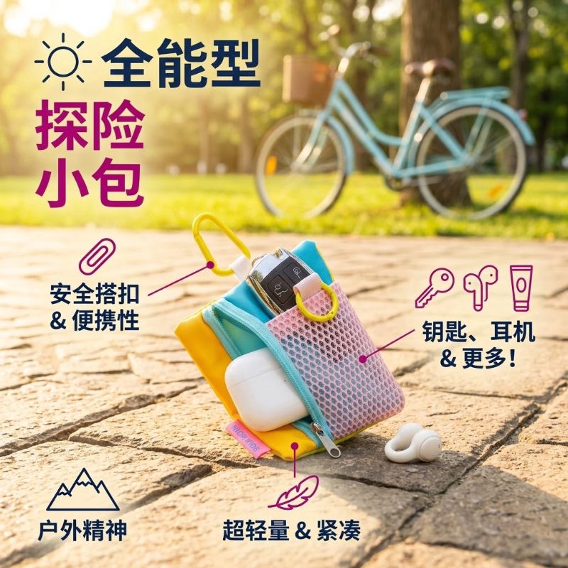 【限购1单！】新款多巴胺零钱包图片
