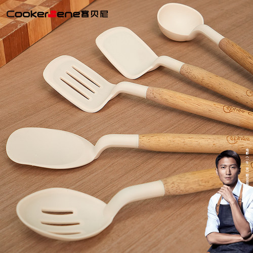 cookerbene硅胶铲勺子不粘锅专用