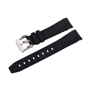 维瑞亚氟橡胶表带适用浪琴康卡斯潜水系列41mm 43mm专用款含针扣