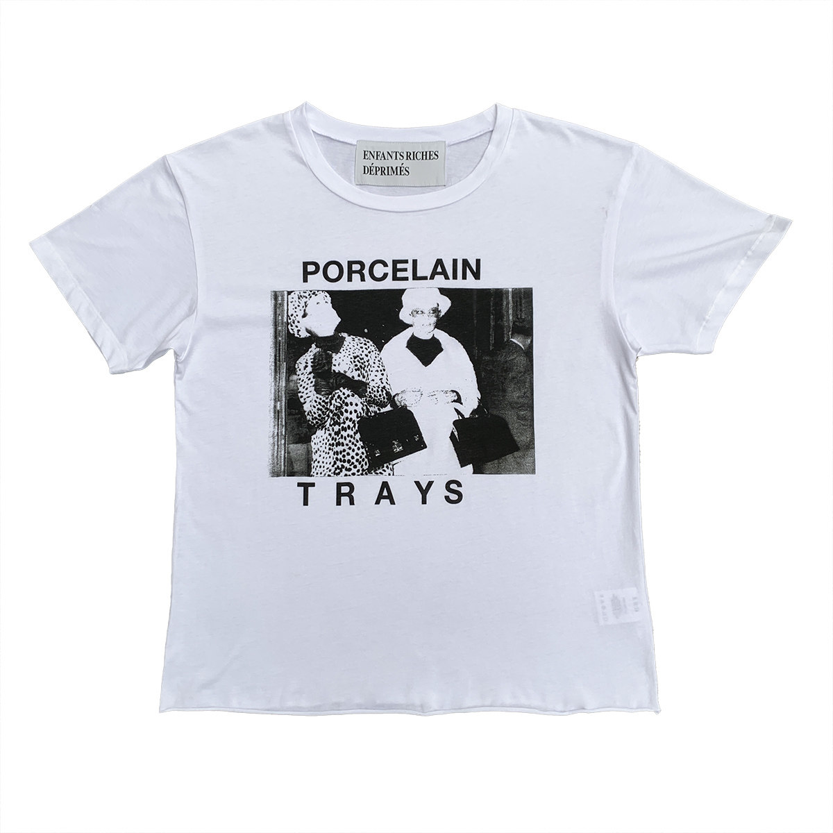 thumbnail for ERD's melancholy rich second-generation PORCELAIN 1:1 cotton thin silk screen print punk short sleeve T-shirt