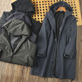 鸟款 连帽风衣夹克 男女户外防风防水长款 JS限定联名款 GP系列秋季