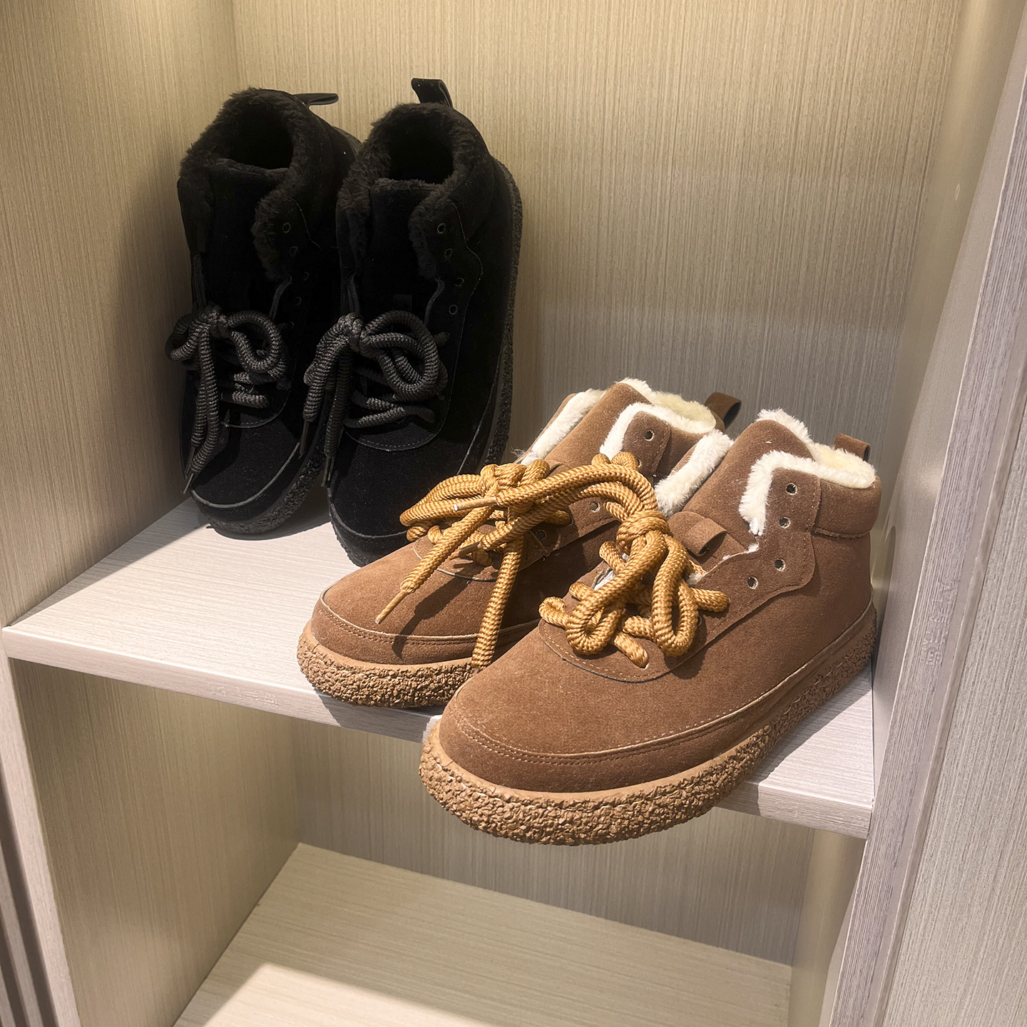 抗寒零下~小众设计款~冬季男士户外加绒加厚保暖防寒防滑雪地靴