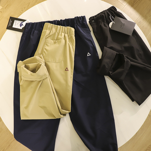 休闲裤 港潮高街 工装 山系户外防风防水宽松锥形直筒机能薄款 男士