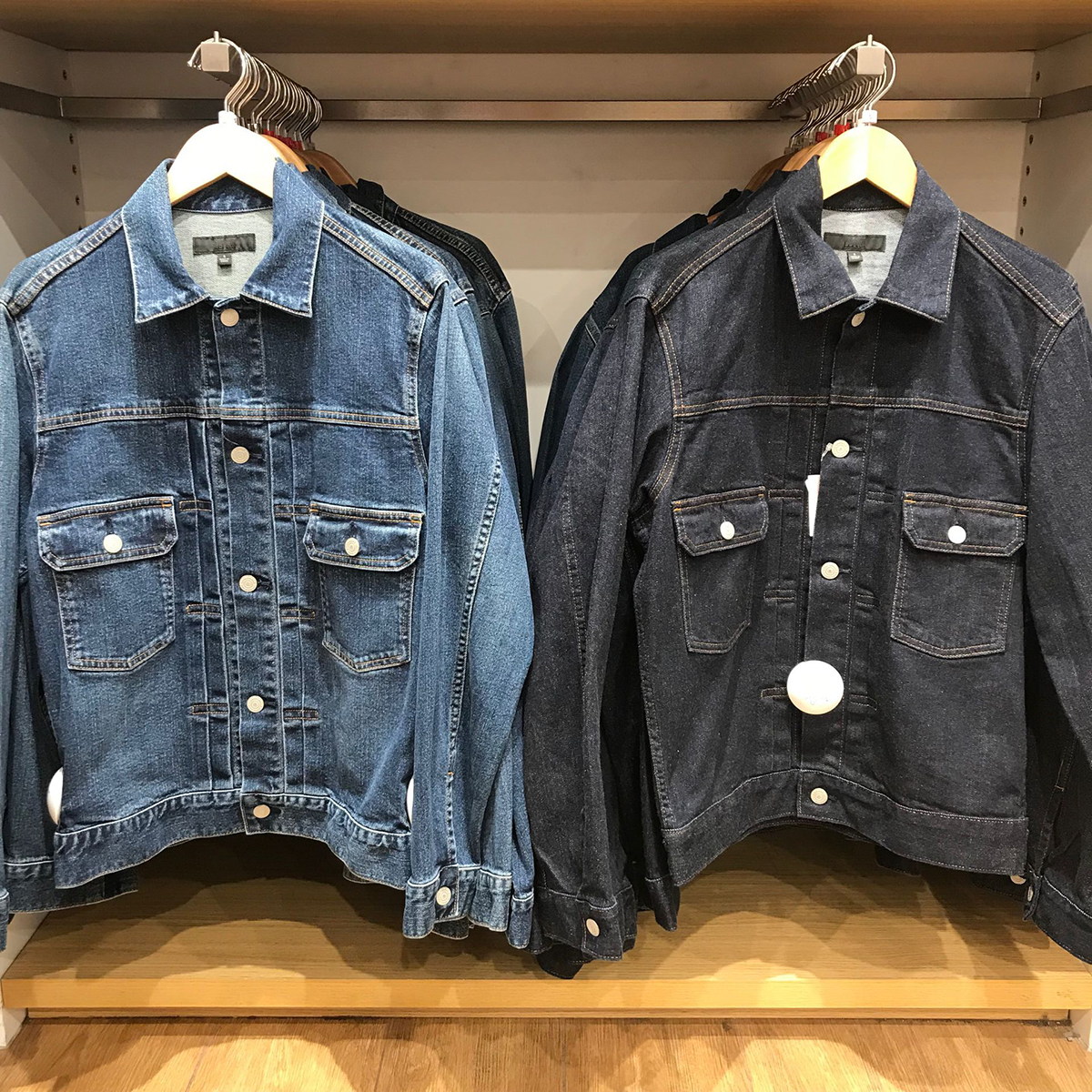 翻领秋冬宽松水洗全棉牛仔夹克