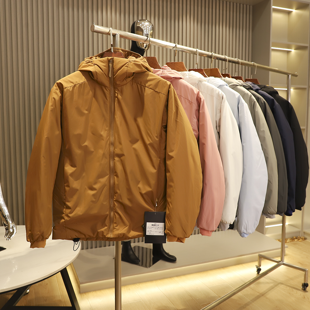 加厚保暖秋冬防风防水抗耐磨棉服