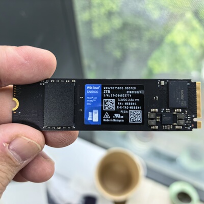 WD西数SN5100/SN740 2TB固态硬盘1TB  SSD M.2 2280 PCIE4.0 NVME