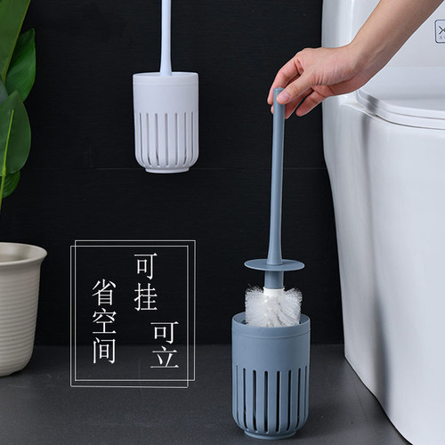 挂墙式无死角浓密带底座塑料刷子
