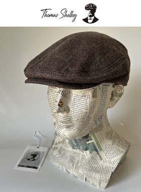 正品授权汤米谢尔比thomas shelby 鸭舌帽男开普帽前进帽剃刀党帽
