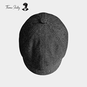 正品 授权thomas shelby八角帽男中青年英伦保暖贝克汉姆报童帽