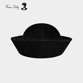 thomas 正品 授权 shelby「航海系列」无檐翻帽檐贝雷美军黑水手帽