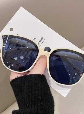 韩版2025新款黑色太阳镜蹦迪个性