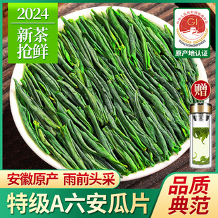 六安瓜片2024新茶特级A正宗安徽绿茶浓香茶叶官方旗舰礼盒装500g