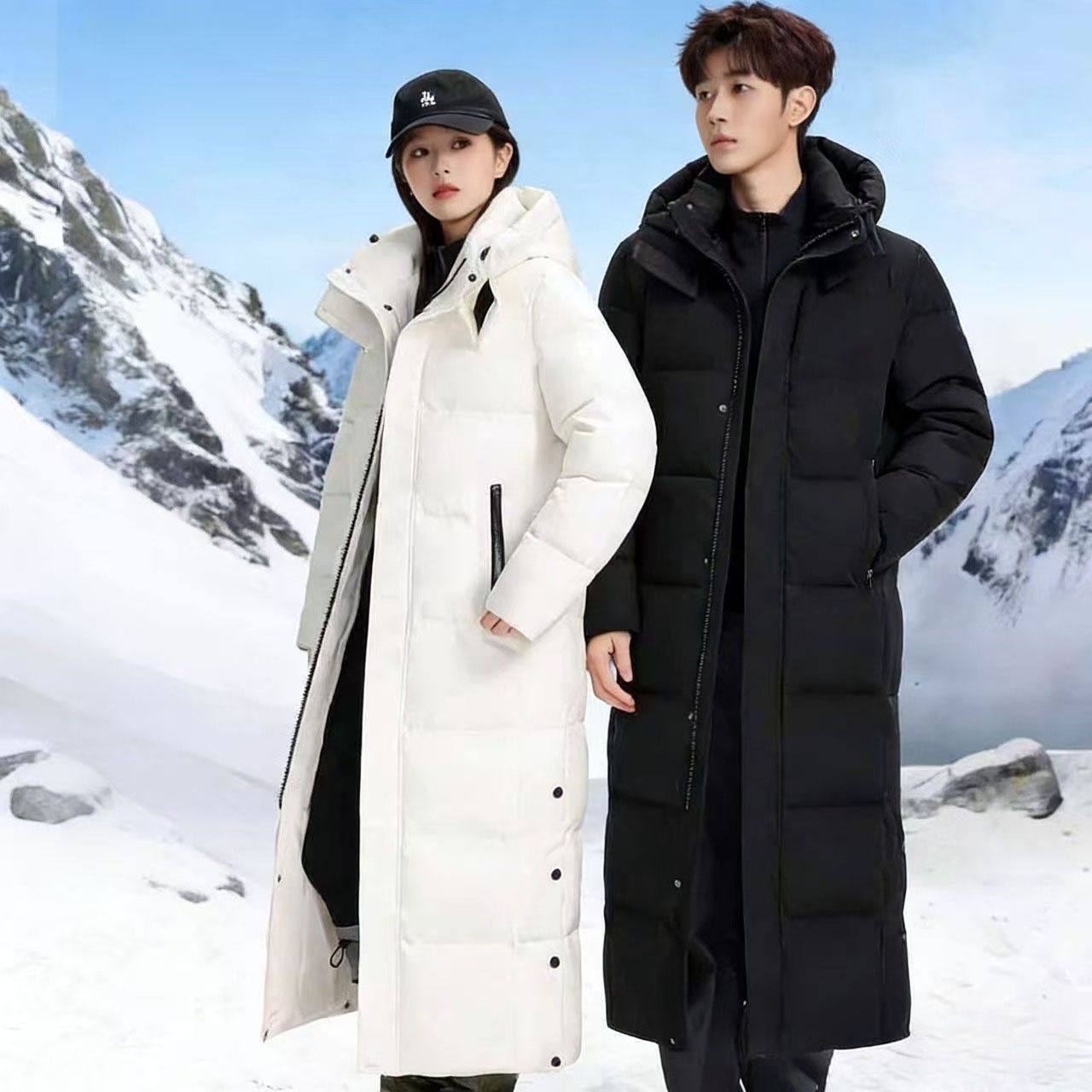 东北抗寒棉服加长版2025男女同款棉衣超长款过膝到脚踝防寒服外套,孕妇装/孕产妇用品/营养,棉衣/羽绒服/大衣,淘宝优惠券,粉丝福利购,淘宝优惠卷