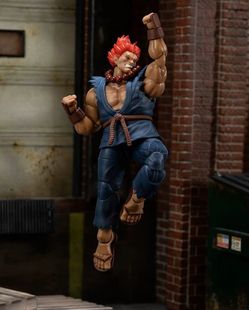 全新正版jada街头霸王豪鬼手办隆肯玩具游戏可动人偶模型漫画周边