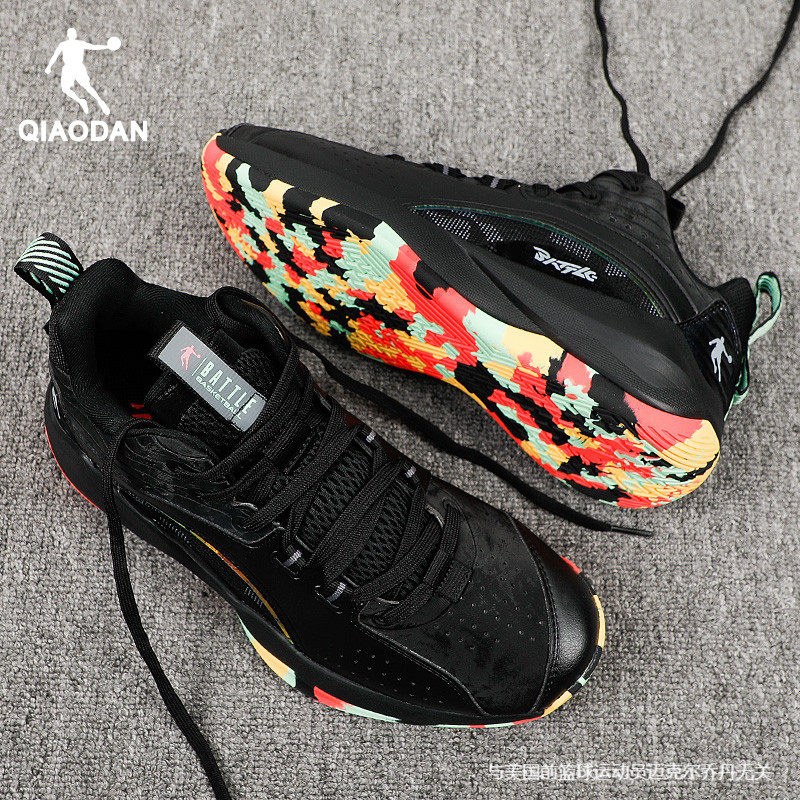 乔丹篮球鞋男2025新款冬季皮面运动鞋官方旗舰店正品实战高帮球鞋