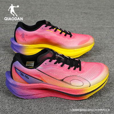 乔丹强风3PRO跑步鞋男款专业竞速训练体测跑鞋透气减震半掌碳板鞋