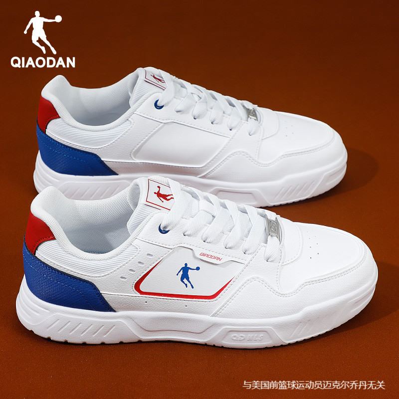 乔丹运动鞋男鞋2025冬季新款百搭休闲鞋子小白鞋正品男士低帮板鞋 - 封面
