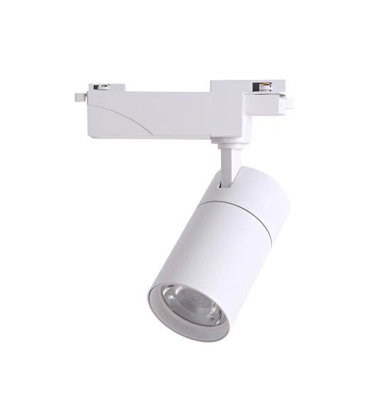 2线LED轨道灯服装车展背景墙黑白色可选10W20W30W商业照明宽电压