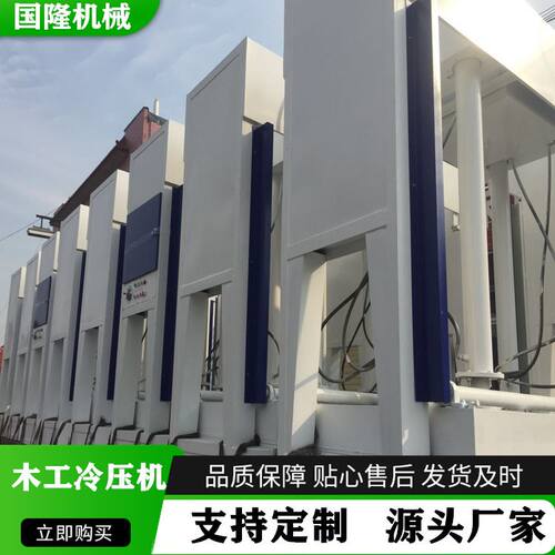 木工胶合板50吨冷压机 蜂窝板门板压合机 大吨位纤维板压板机