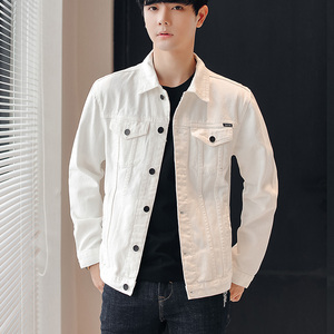 JK9019-P70现货 2021春秋季男士牛仔夹克青少年时尚百搭外套上衣图片