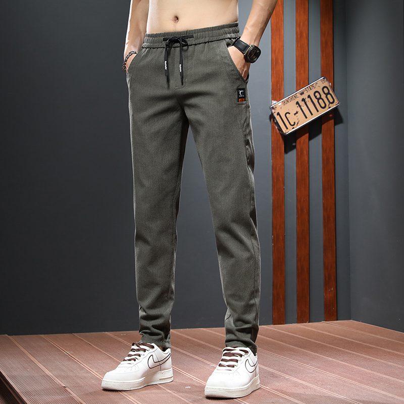 夏季新品男士休闲裤青年裤子商务西裤青年长裤6609-P42现货款，男装休闲裤，星座224-1