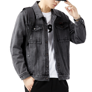 JK160-P60有现货 秋冬男士外套 青年牛仔夹克休闲男装外套男夹克图片