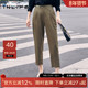 宽松气质百搭直筒裤 伊纳芙经典 子 女秋季 高腰工作裤 职业休闲西装 裤