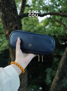 新款 质感很赞 cpb肌肤之钥大容量翻盖彩妆刷包收纳包眼影刷包