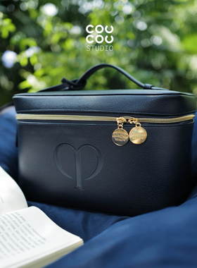 美区限定稀缺款 cpb大容量化妆包手提旅行防水收纳洗漱包收纳包