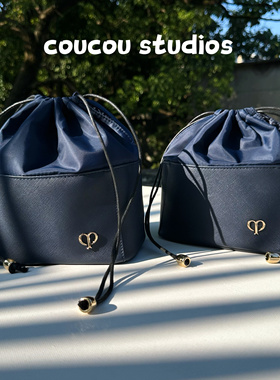 国外新款！cpb肌肤之钥大容量抽绳化妆包防水洗漱包便携旅行收纳