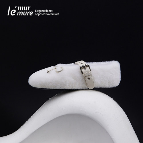 Le'Murmure初剪羊毛毛毛鞋