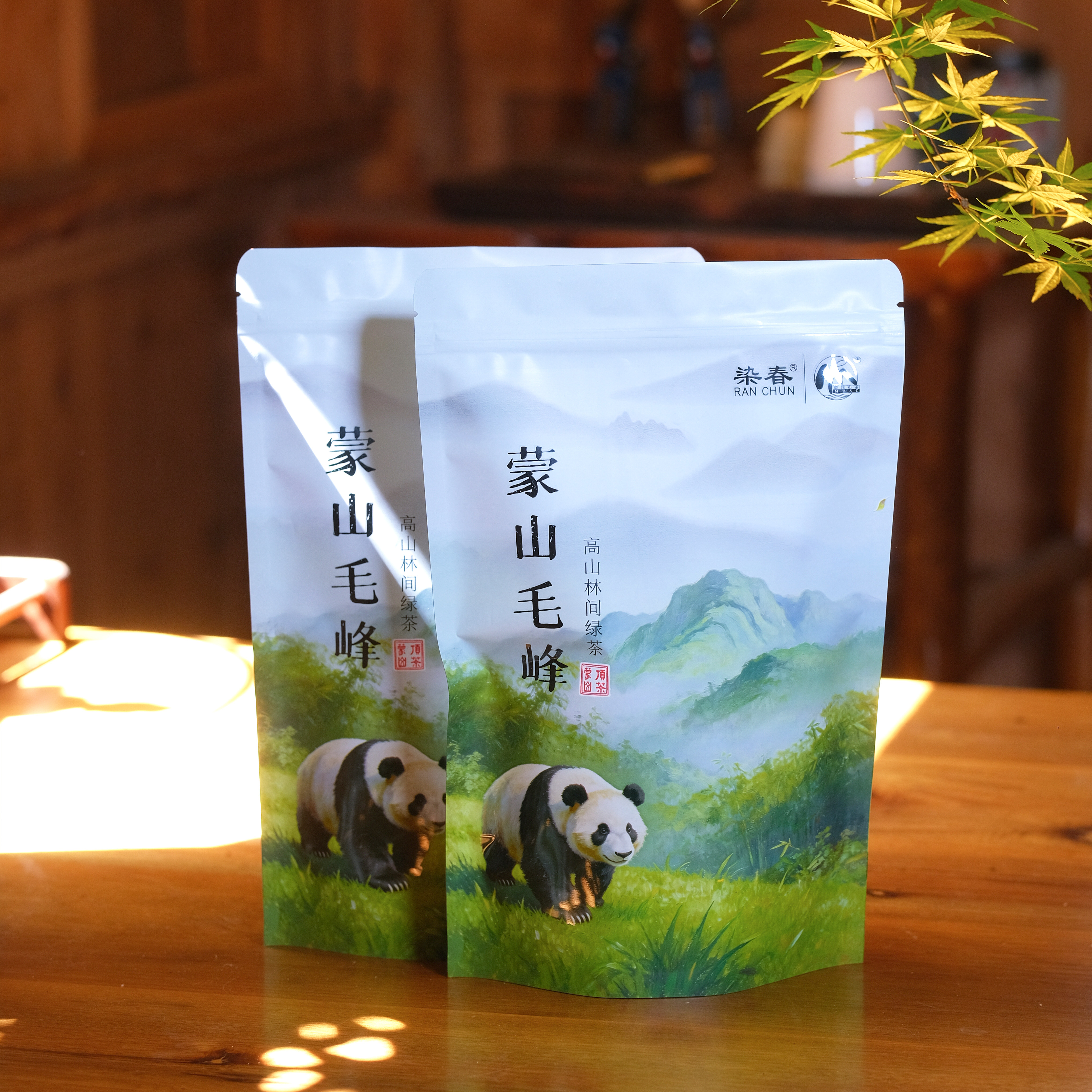 染春2026新茶四川茶叶绿茶春茶 高山谷雨茶 蒙顶山茶实惠毛峰500g