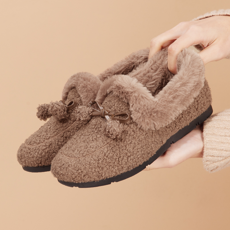 轻便柔软舒适防滑保暖棉鞋
