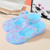 Печать холодных тапочек [синий] маленький размер